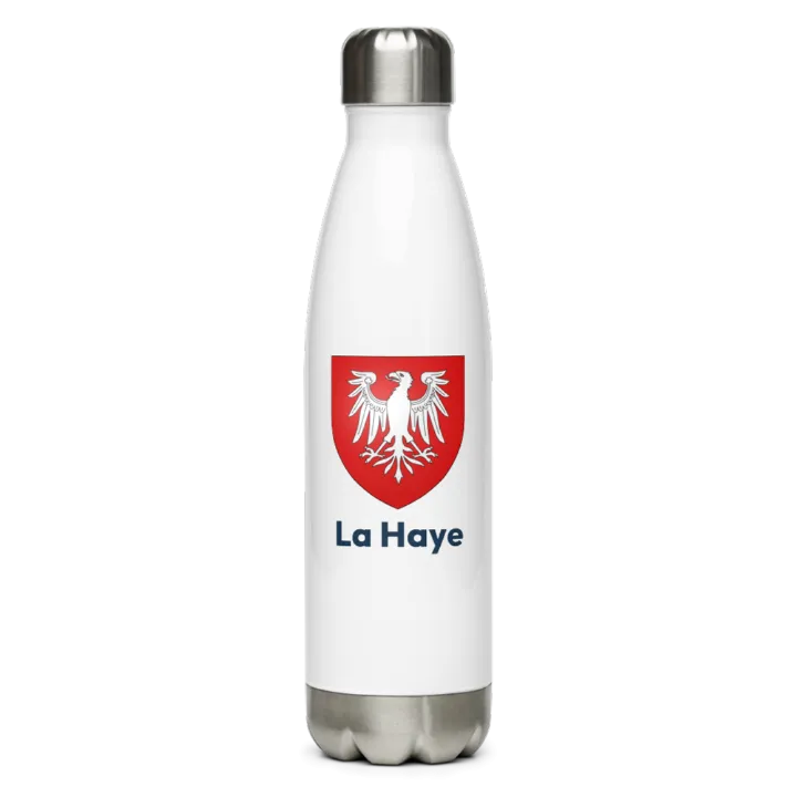 Gourde inox blason de La Haye