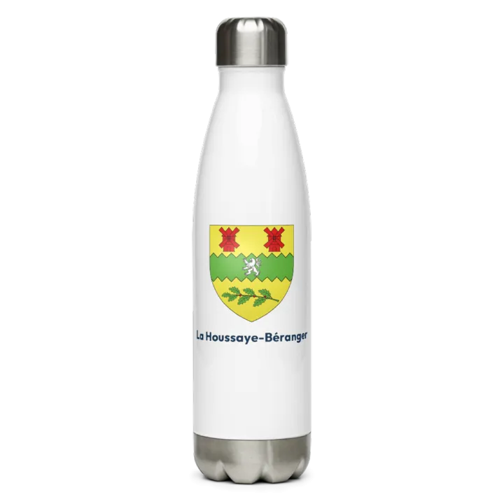 Gourde inox blason de La Houssaye-Béranger