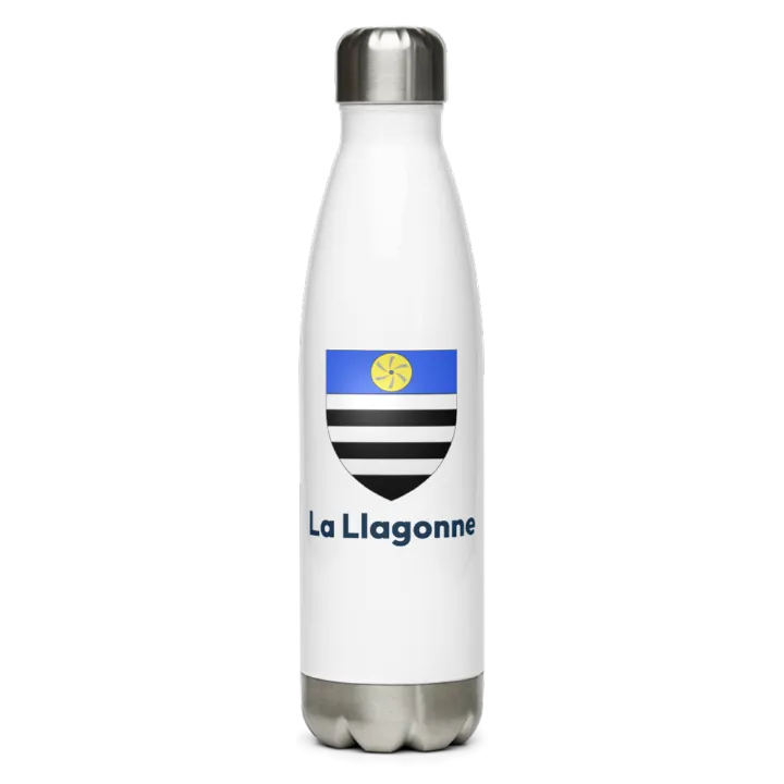 Gourde inox blason de La Llagonne