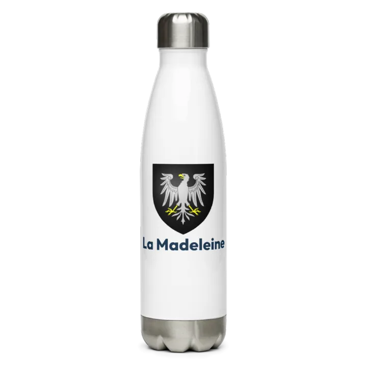 Gourde inox blason de La Madeleine