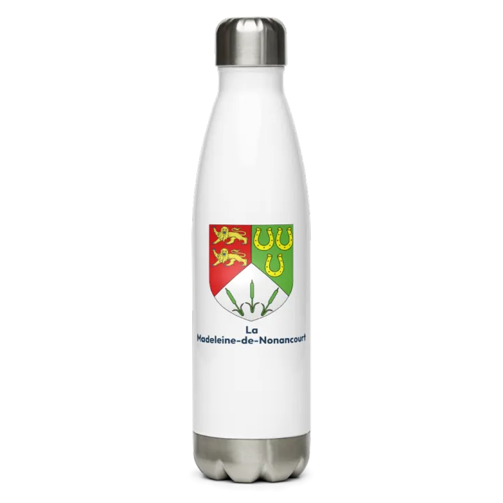 Gourde inox blason de La Madeleine-de-Nonancourt