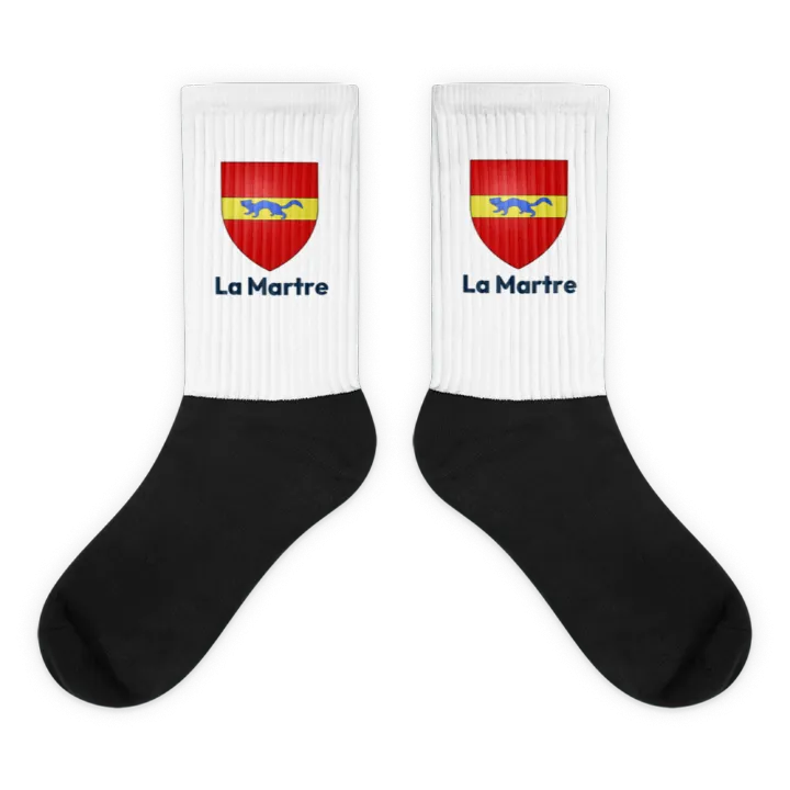 Chaussettes — blason de la Martre
