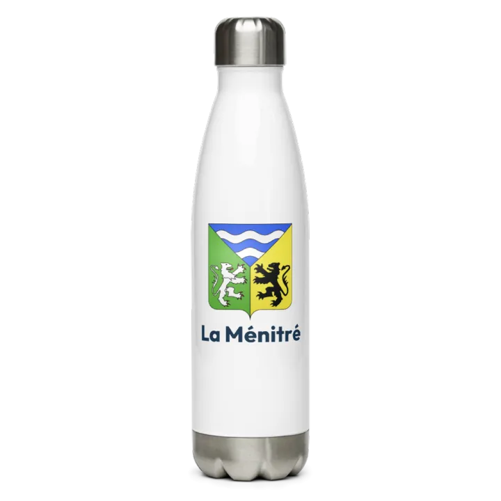 Gourde inox blason de La Ménitré