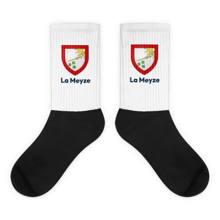 Chaussettes — blason de la Meyze