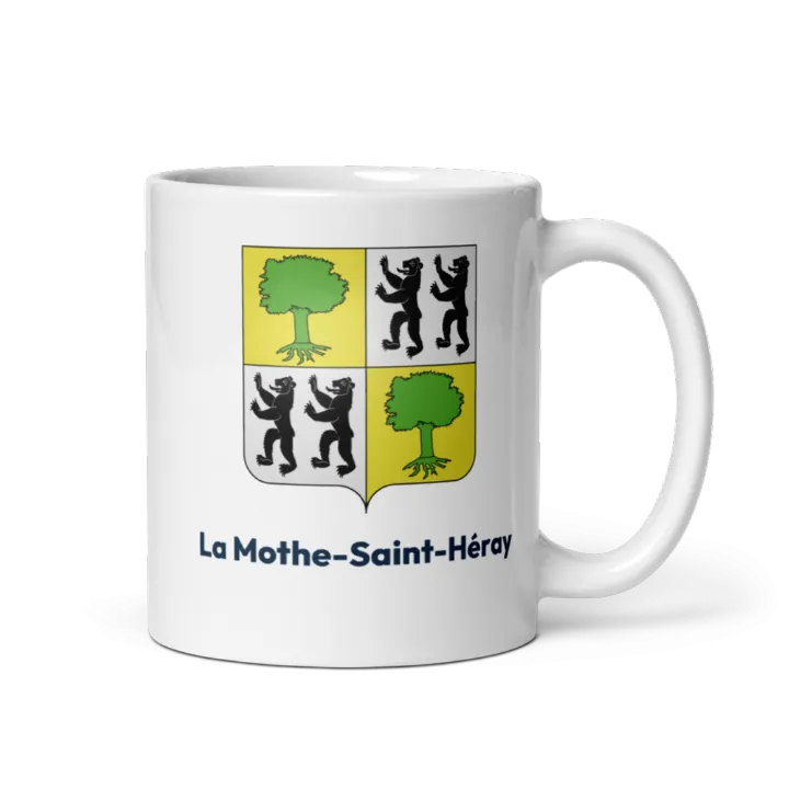 Mug blason de La Mothe-Saint-Héray