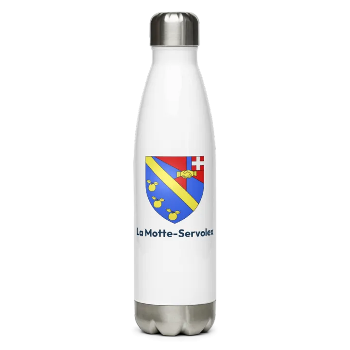 Gourde inox blason de La Motte-Servolex