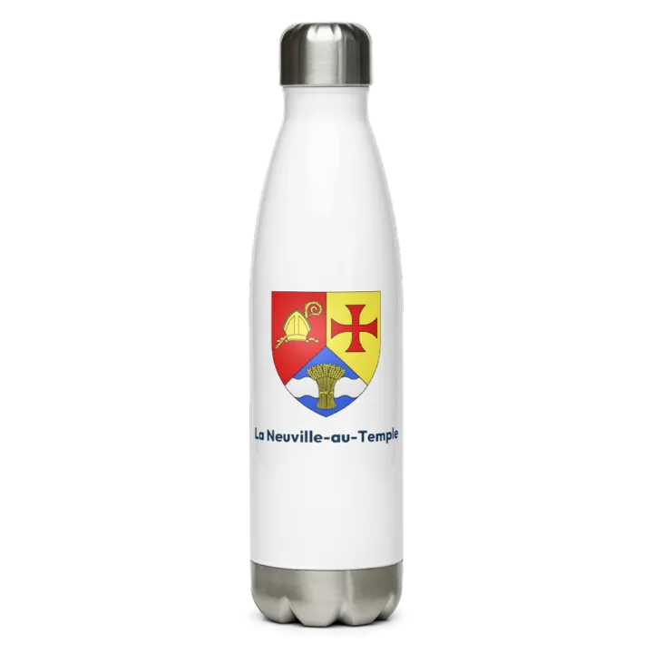 Gourde inox blason de La Neuville-au-Temple