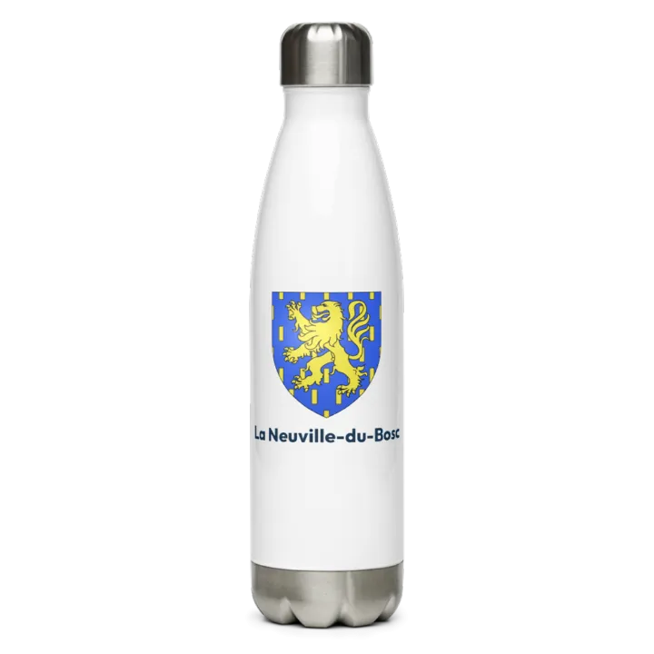 Gourde inox blason de La Neuville-du-Bosc