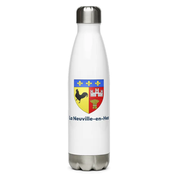 Gourde inox blason de La Neuville-en-Hez