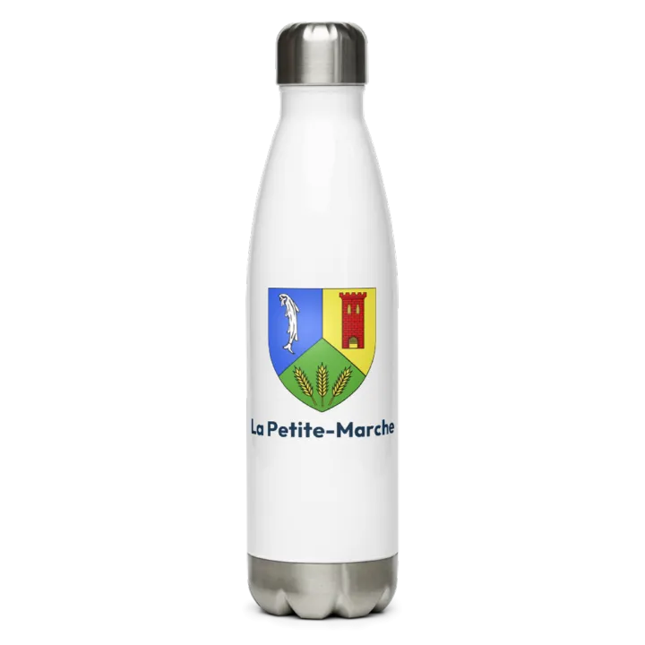 Gourde inox blason de La Petite-Marche