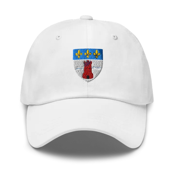 Casquette brodée blason de La Queue-en-Brie