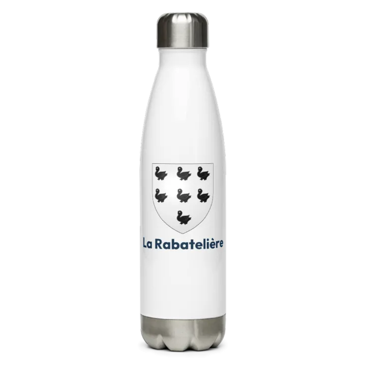 Gourde inox blason de La Rabatelière