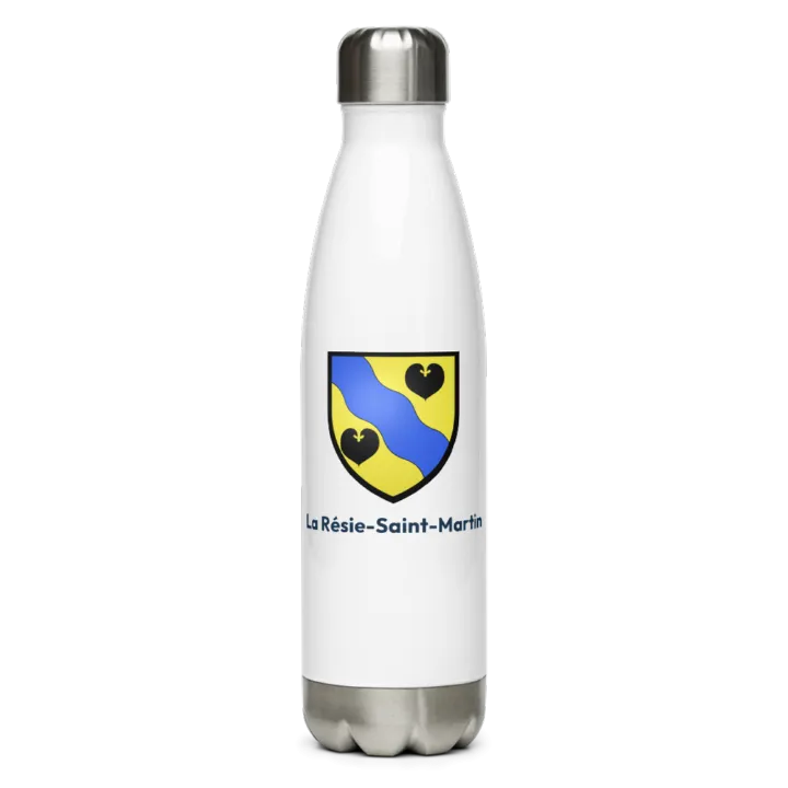Gourde inox blason de La Résie-Saint-Martin