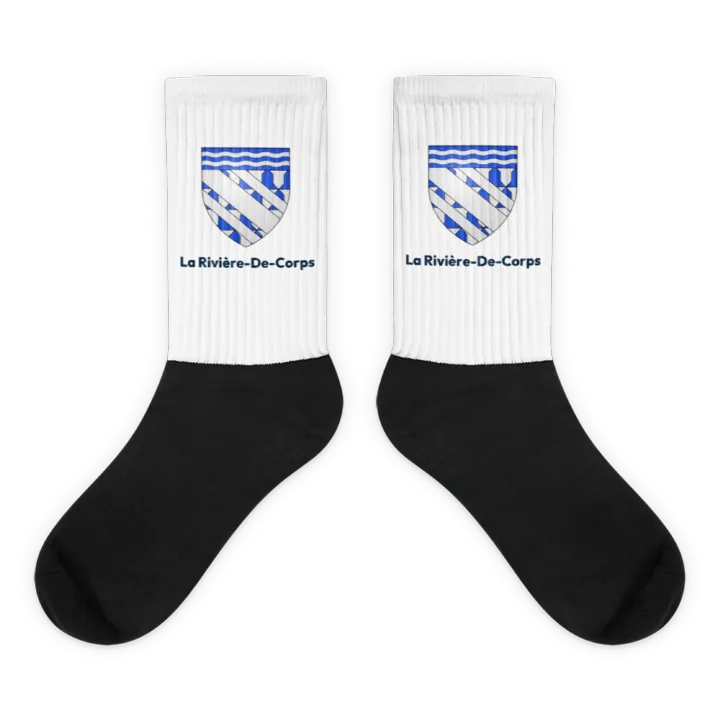 Chaussettes — blason de la Rivière-de-Corps