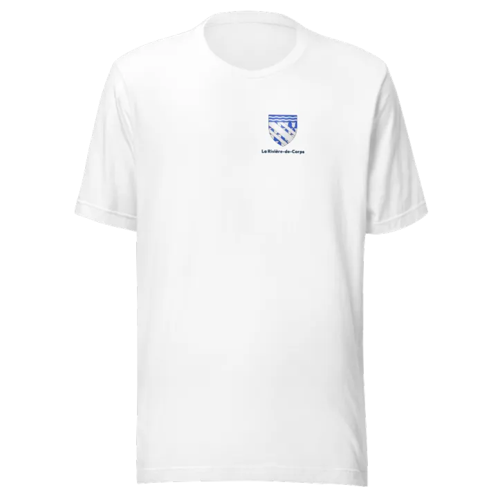 T-shirt blason de La Rivière-de-Corps