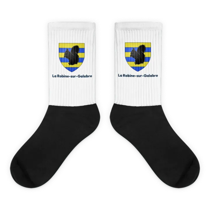 Chaussettes — blason de la Robine-sur-Galabre