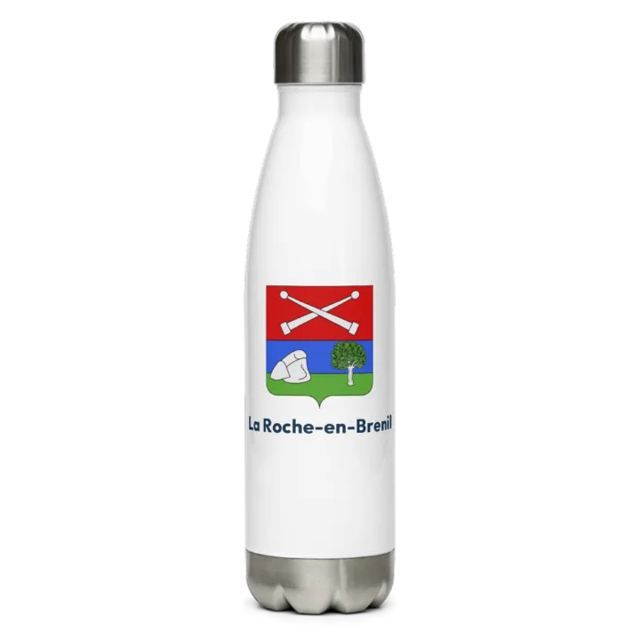 Gourde inox blason de La Roche-en-Brenil