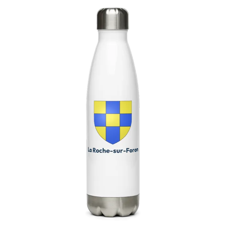 Gourde inox blason de La Roche-sur-Foron