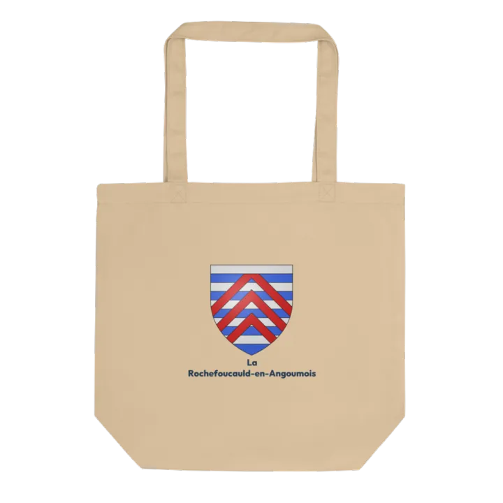 Tote bag coton bio — blason de la Rochefoucauld-en-Angoumois