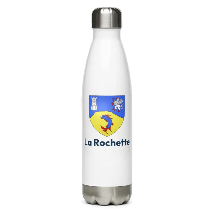 Gourde inox blason de La Rochette