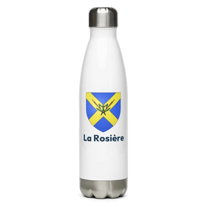 Gourde inox blason de La Rosière