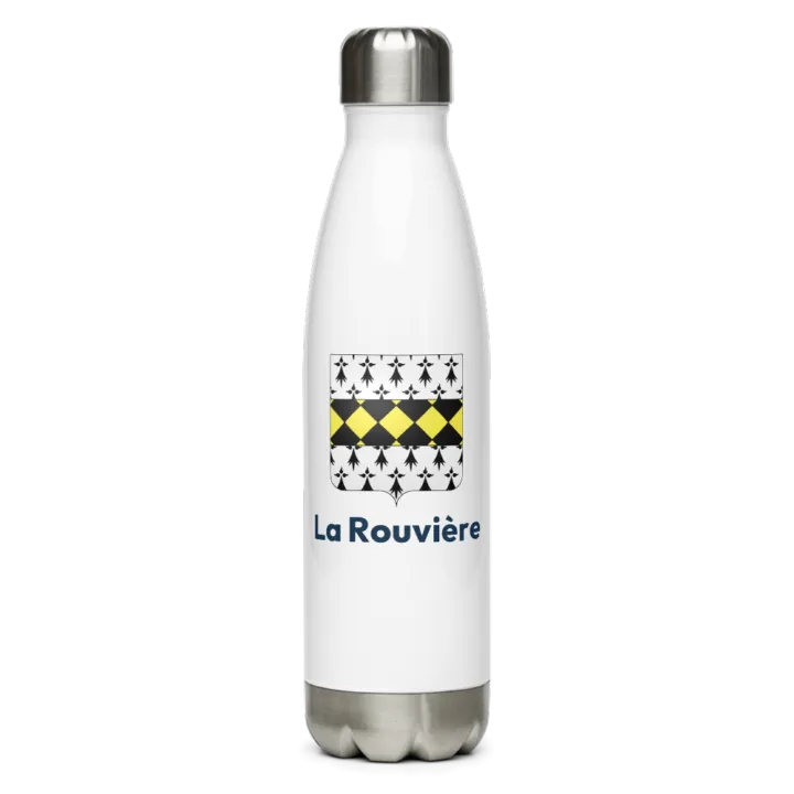 Gourde inox blason de La Rouvière