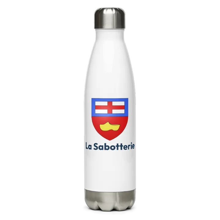 Gourde inox blason de La Sabotterie
