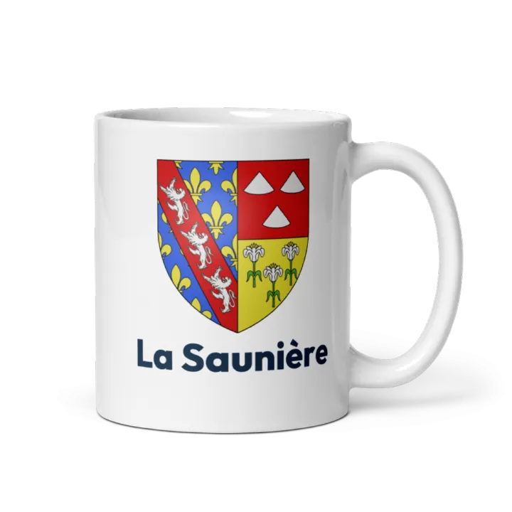 Mug blason de La Saunière
