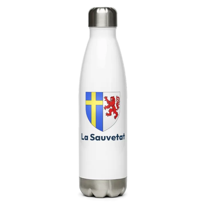 Gourde inox blason de La Sauvetat