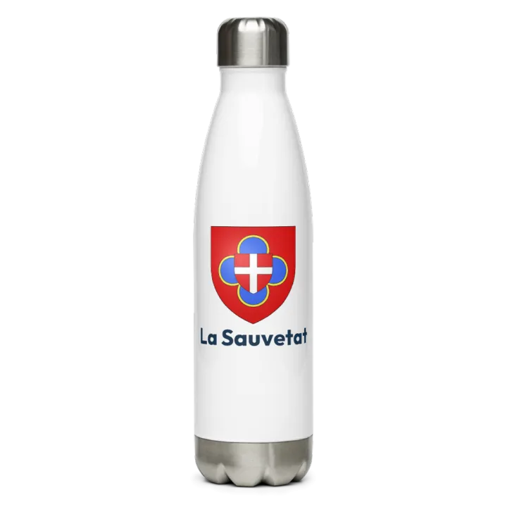 Gourde inox blason de La Sauvetat