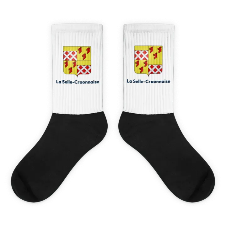 Chaussettes — blason de la Selle-Craonnaise