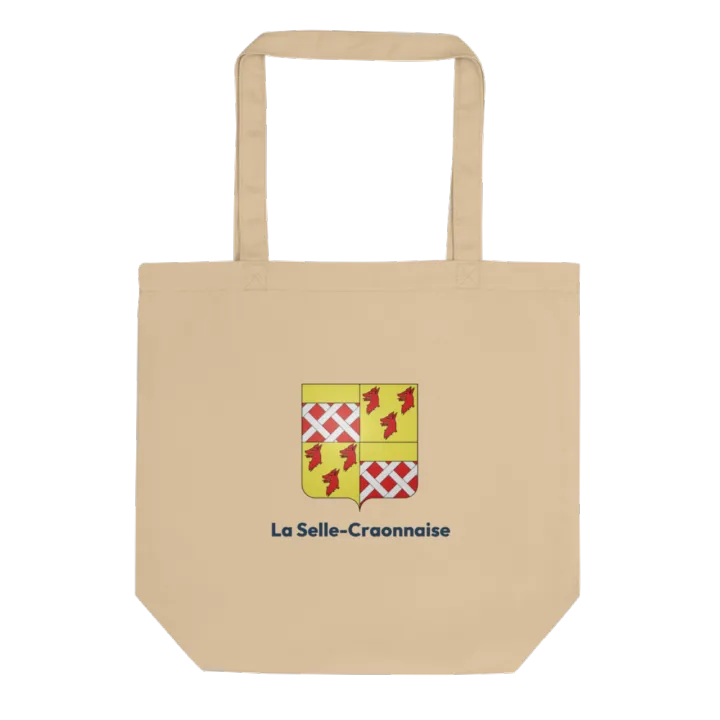 Tote bag coton bio — blason de la Selle-Craonnaise