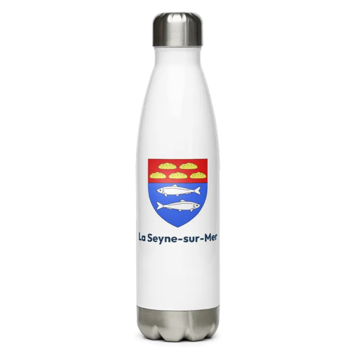 Gourde inox blason de La Seyne-sur-Mer