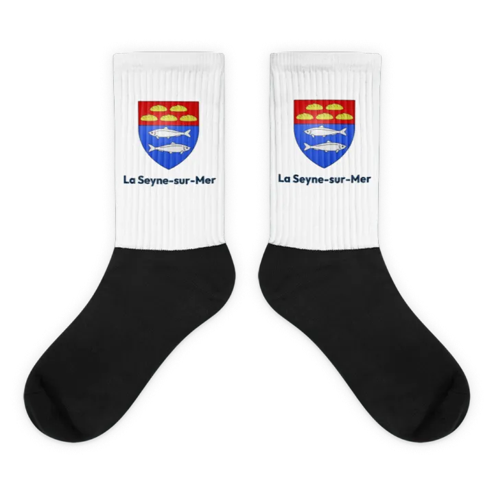 Chaussettes — blason de la Seyne-sur-Mer