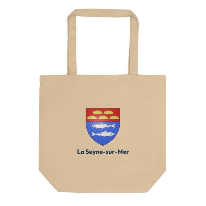 Tote bag coton bio — blason de la Seyne-sur-Mer