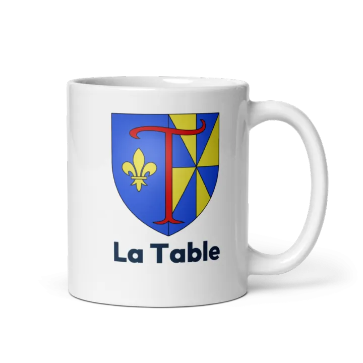 Mug blason de La Table