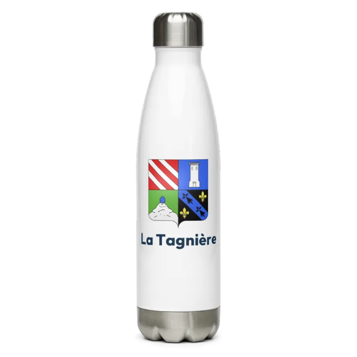 Gourde inox blason de La Tagnière