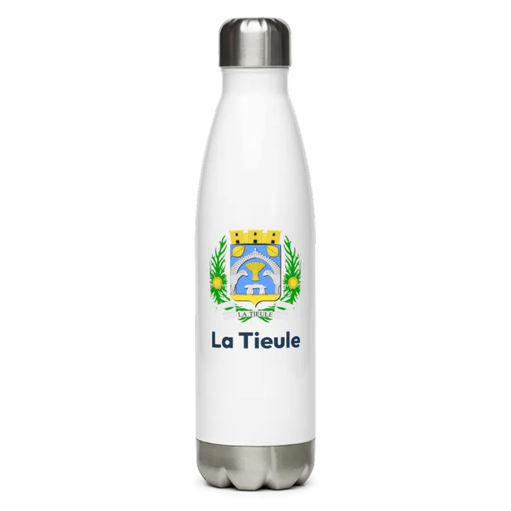 Gourde inox blason de La Tieule