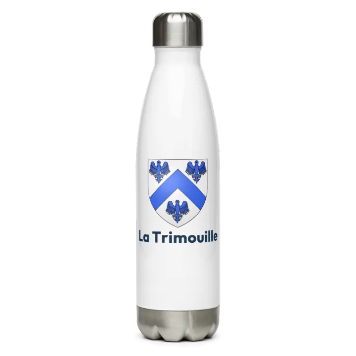 Gourde inox blason de La Trimouille
