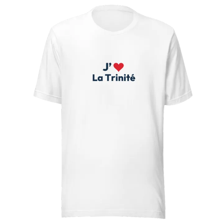 T-shirt « J’❤ La Trinité »
