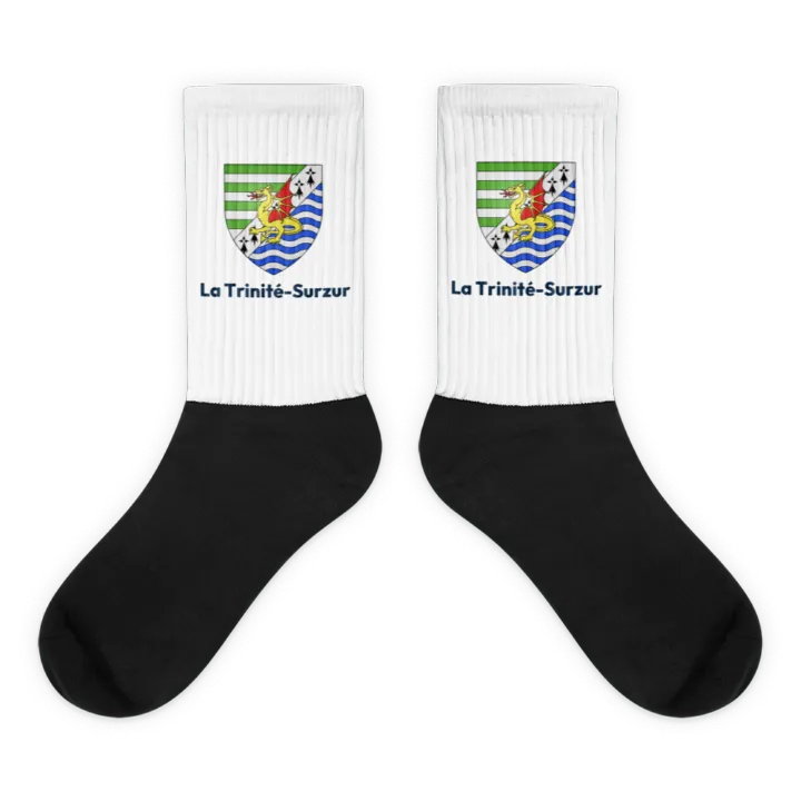 Chaussettes — blason de la Trinité-Surzur
