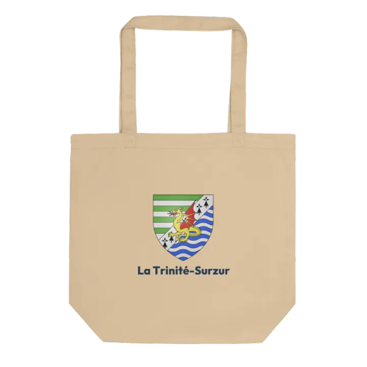 Tote bag coton bio — blason de la Trinité-Surzur