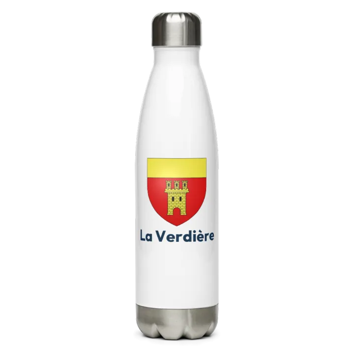 Gourde inox blason de La Verdière