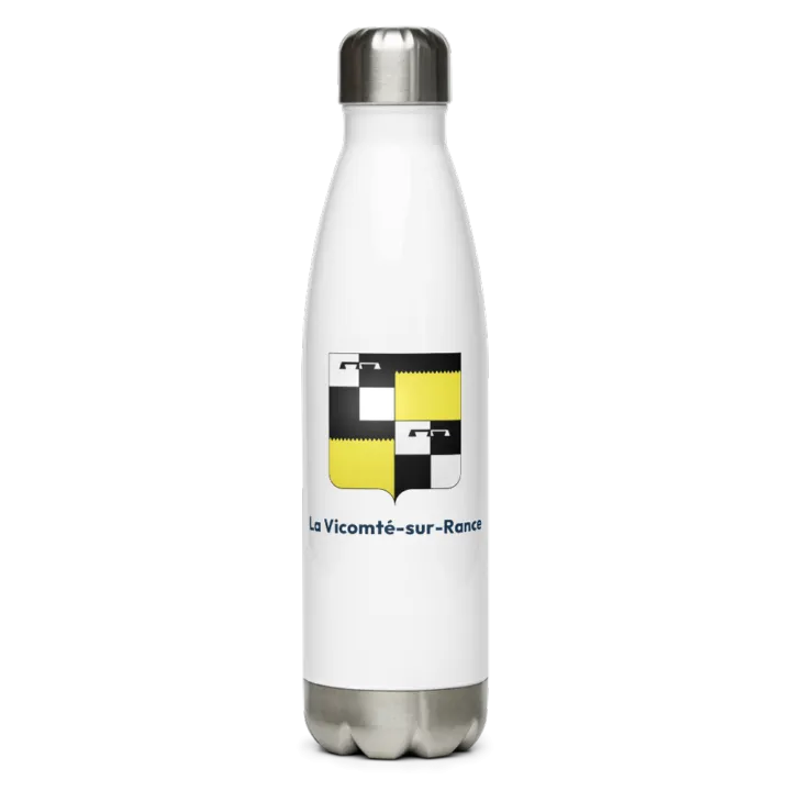 Gourde inox blason de La Vicomté-sur-Rance