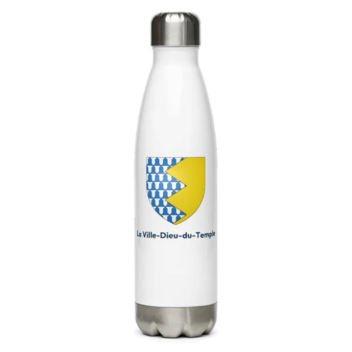Gourde inox blason de La Ville-Dieu-du-Temple