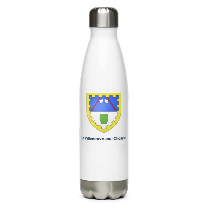 Gourde inox blason de La Villeneuve-au-Châtelot