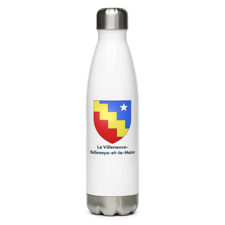 Gourde inox blason de La Villeneuve-Bellenoye-et-la-Maize