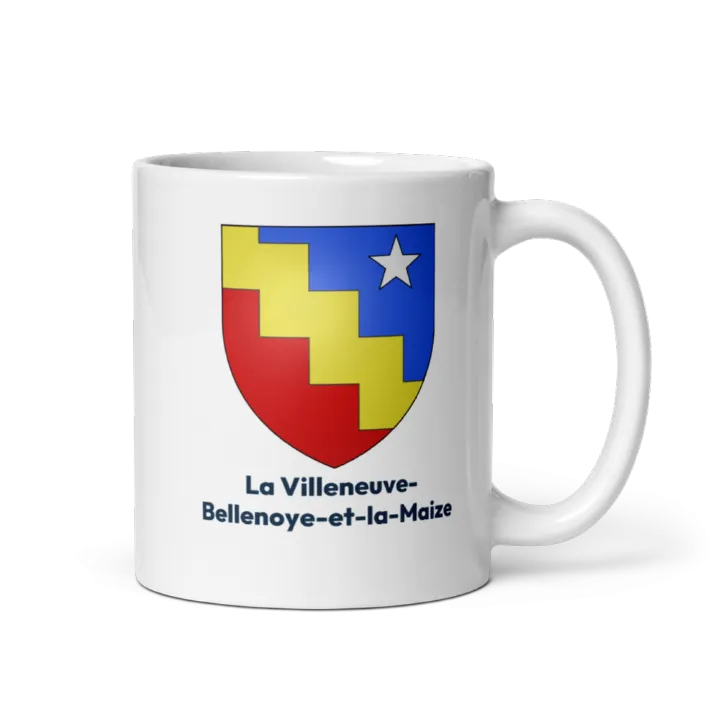 Mug blason de La Villeneuve-Bellenoye-et-la-Maize