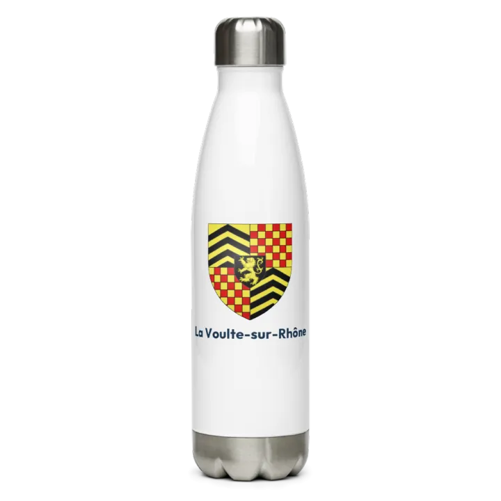 Gourde inox blason de La Voulte-sur-Rhône