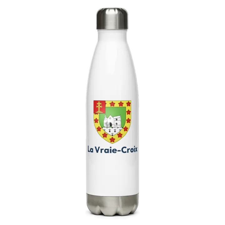 Gourde inox blason de La Vraie-Croix